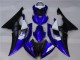 2008-2016 White Blue Matte Black Yamaha YZF R6 Motorcycle Fairings