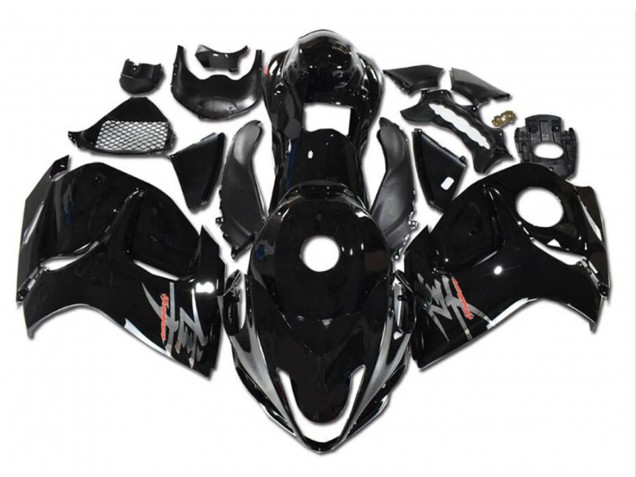 2008-2020 Glossy Black Grey Suzuki GSXR 1300 Hayabusa Motorcycle Fairings