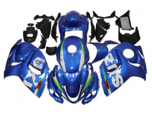 2008-2020 Blue White Green Suzuki GSXR 1300 Hayabusa Motorcycle Fairings