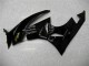 2009-2012 Glossy Black Gold Ninja Kawasaki ZX6R Motorcycle Fairings