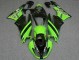 2009-2012 Green Glossy Black Elf Touch4 Bridgestone Kawasaki ZX6R Motorcycle Fairings