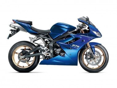 Custom 2009-2012 Blue Triumph Daytona 675 Triple Motorcycle Fairings