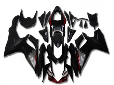 Custom 2011-2024 Glossy Black Matte Black Grey Red Suzuki GSXR 600/750 Motorcycle Fairings
