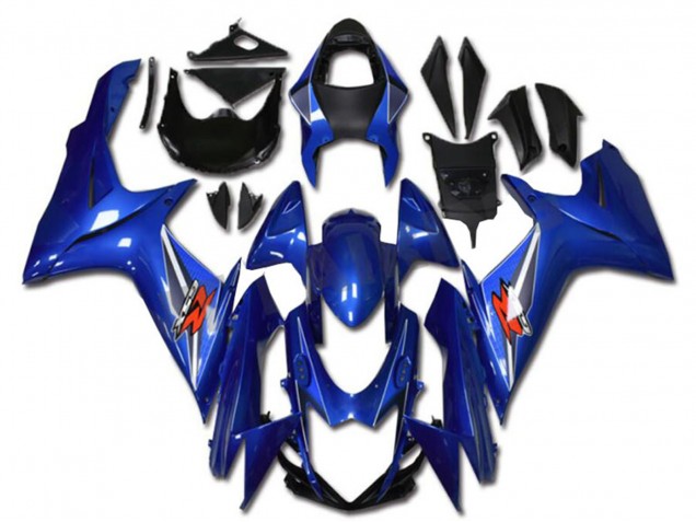 2011-2024 Blue Suzuki GSXR 600/750 Motorcycle Fairings