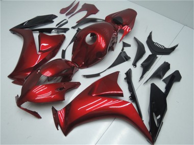 Custom 2012-2016 Red Black Honda CBR1000RR Motorcycle Fairing