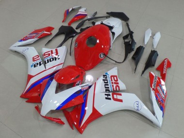 Custom 2012-2016 White Red Blue Honda Asia Honda CBR1000RR Motorcycle Fairings