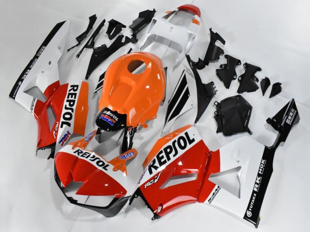 2013-2023 Orange White Red Glossy Black Repsol Honda CBR600RR Bike Fairings