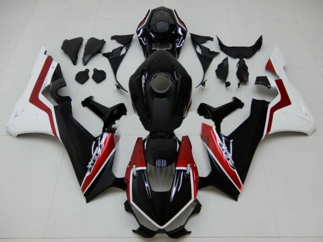 2017-2023 White Red Glossy Black Honda CBR1000RR Motorcycle Fairing