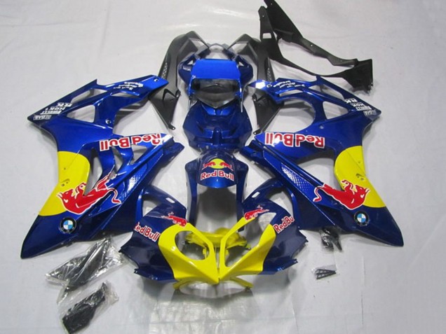 2009-2014 Blue Yellow Red Bull BMW S1000RR Motorcycle Fairings