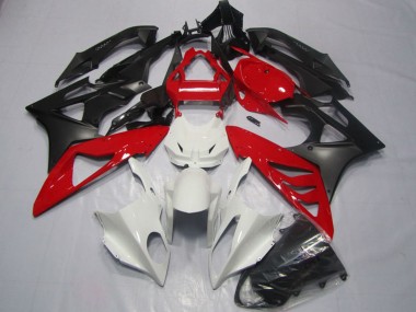 Custom 2009-2014 White Red Matte Black BMW S1000RR Abs Fairings