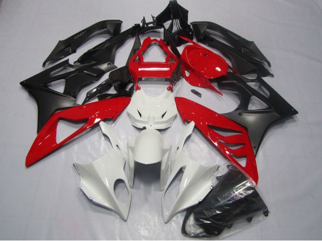 2009-2014 White Red Matte Black BMW S1000RR Abs Fairings