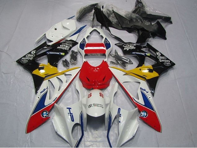2009-2014 White Red Yellow Blue Black HP Castrol BMW S1000RR Motorcycle Fairings