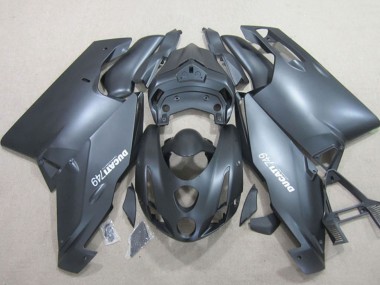 Custom 2003-2004 Matte Black Ducati 749 Motorcycle Fairings