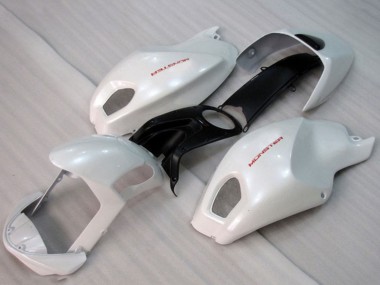 Custom 2008-2012 White Ducati Monster 696 Motorcycle Fairings