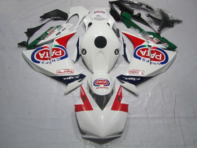 2012-2016 White Red Blue Green PATA Honda CBR1000RR Motorcycle Fairings