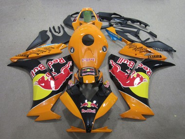 Custom 2012-2016 Orange Yllow Glossy Black Red Bull Honda CBR1000RR Motorcycle Fairings