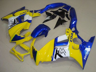 Custom 1995-1996 Blue White Yellow Honda CBR600 F3 Motorcycle Fairings