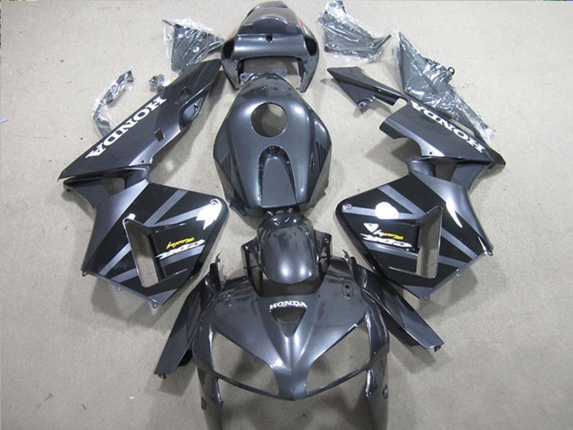 2005-2006 Matte Black Honda CBR600RR Bike Fairings
