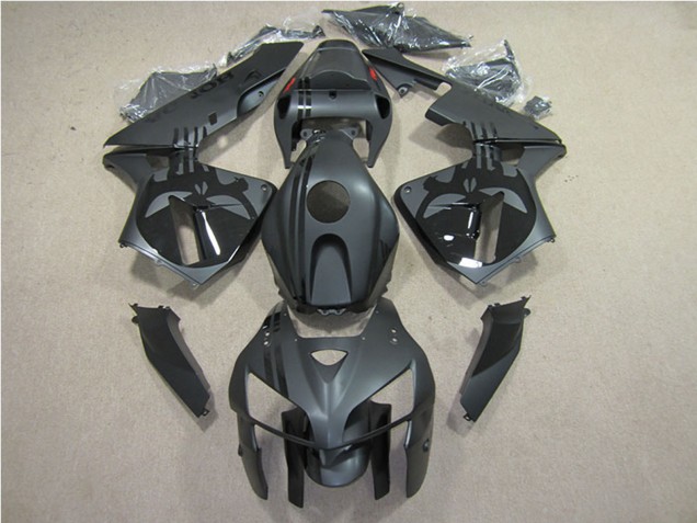 2005-2006 Matte Black Honda CBR600RR Motorcycle Fairing Kits