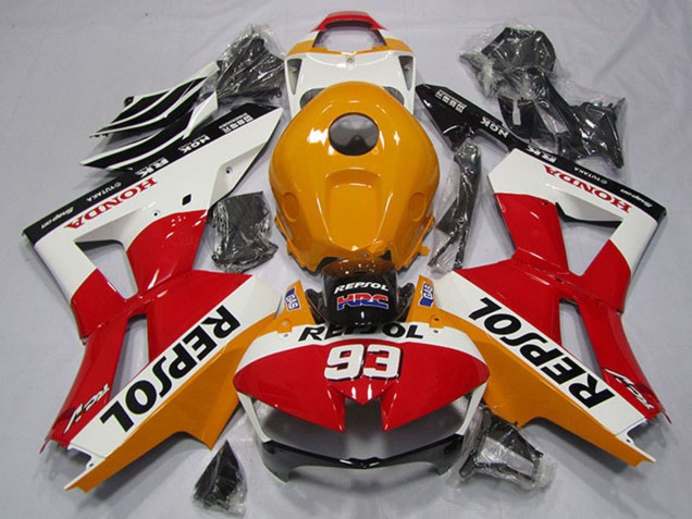 2013-2023 Orange White Red Glossy Black Repsol 93 Honda CBR600RR Motorcycle Fairing