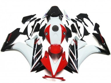 Custom 2012-2016 Honda CBR1000RR Motorcycle Fairings - White Red Glossy Black