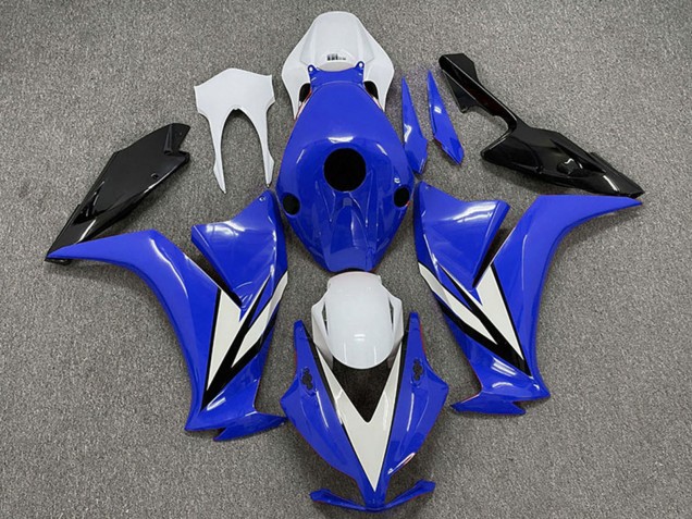 2012-2016 Honda CBR1000RR Motorcycle Fairings - White Blue Glossy Black