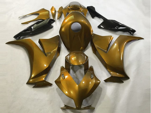 2012-2016 Honda CBR1000RR Motorcycle Fairings - Dark Gold