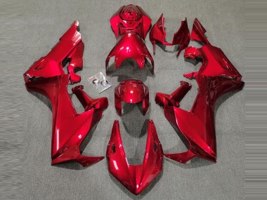 Custom 2017-2023 Honda CBR1000RR Motorcycle Fairings - Deep Red