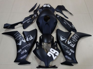 Custom 2012-2016 Honda CBR1000RR Motorcycle Fairings - Matte Dark Blue FMA 29