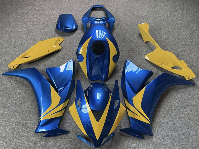 2012-2016 Honda CBR1000RR Motorcycle Fairings - Blue Yellow
