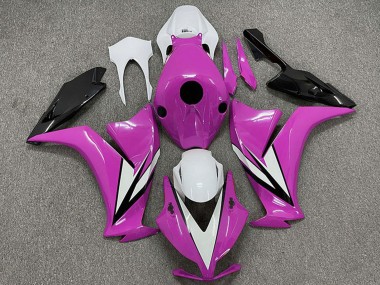 Custom 2012-2016 Honda CBR1000RR Motorcycle Fairings - White Pink