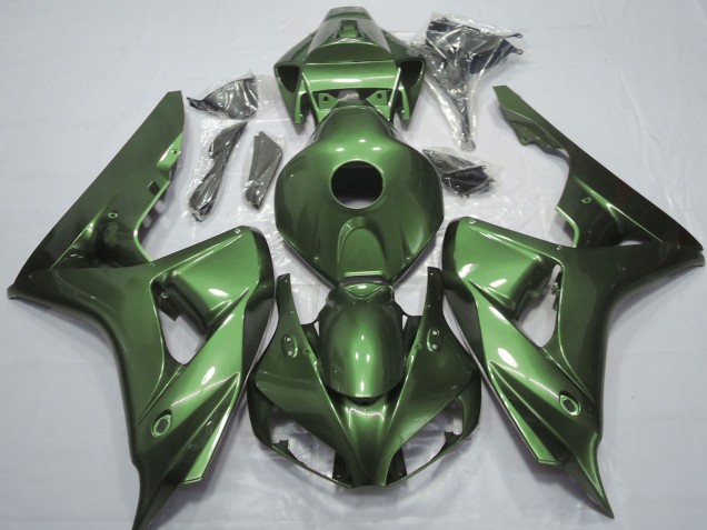 2006-2007 Honda CBR1000RR Motorcycle Fairings - Forest Green