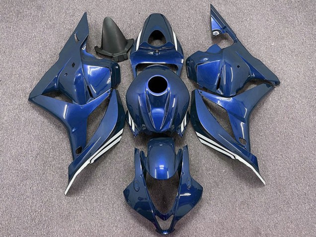 2009-2012 Honda CBR600RR Motorcycle Fairings - Dark Blue