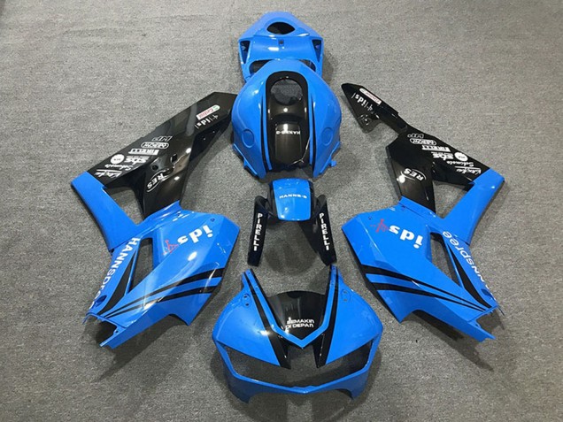 2013-2026 Blue Glossy Black Honda CBR600RR Motorcycle Fairings