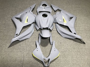 Custom 2009-2012 Honda CBR600RR Motorcycle Fairing - Nardo Grey Yellow