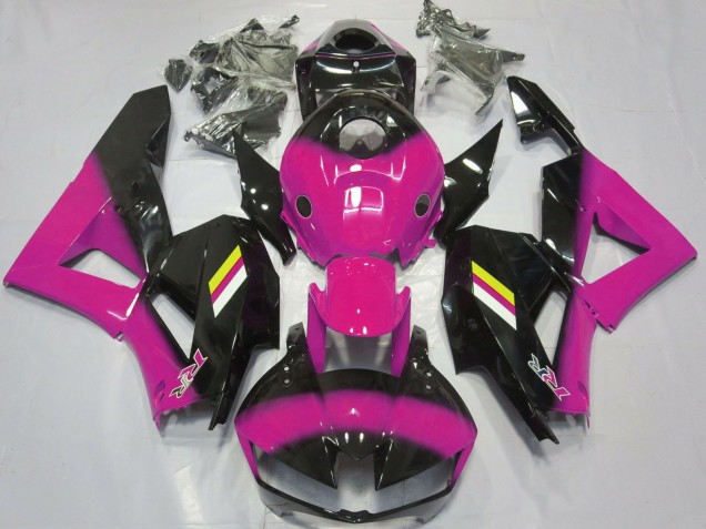 2013-2023 Honda CBR600RR Motorcycle Fairings - Pink Glossy Black White Yellow