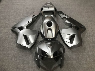 Custom 2005-2006 Honda CBR600RR Motorcycle Fairings - Glossy Silver