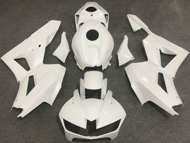 2013-2026 Glossy White Honda CBR600RR Motorcycle Fairings