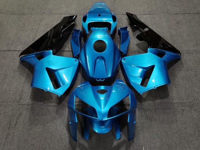 2005-2006 Honda CBR600RR Motorcycle Fairings - Light Blue CBR Style