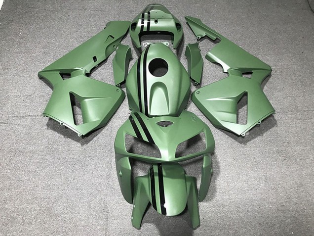 2005-2006 Honda CBR600RR Motorcycle Fairings - Matte Green