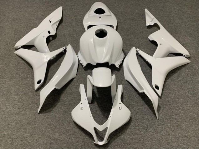 2007-2008 Honda CBR600RR Motorcycle Fairings - Glossy White