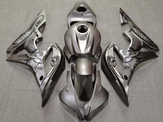 2007-2008 Honda CBR600RR Motorcycle Fairing - Grey