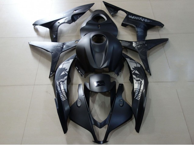 2007-2008 Honda CBR600RR Motorcycle Fairings - Matte Dark Blue