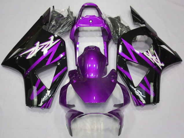 2002-2003 Honda CBR954RR Motorcycle Fairing - Purple Glossy Black