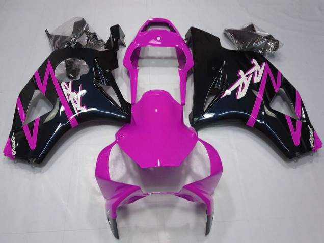 2002-2003 Honda CBR954RR Bike Fairings - Pink Glossy Black