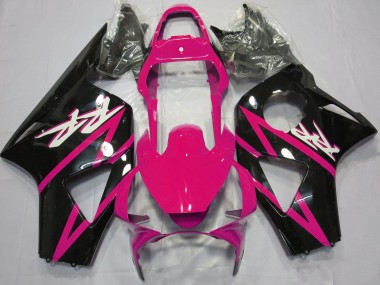 Custom 2002-2003 Honda CBR954RR Motorcycle Fairings - Pink Glossy Black