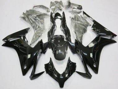 Custom 2013-2015 Honda CBR500R Motorcycle Fairings - Glossy Black