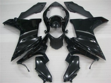 Custom 2011-2013 Honda CBR600F Abs Motorcycle Fairings - Glossy Black