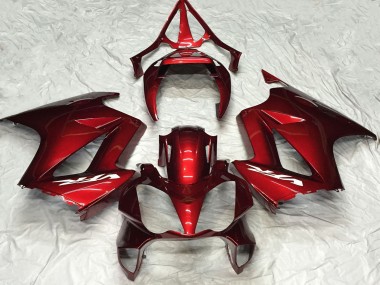 Custom 2002-2013 Honda VFR 800 Motorcycle Fairings - Red