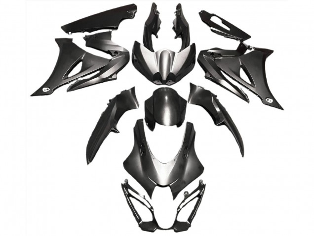 2017-2024 Suzuki GSXR 1000 Motorcycle Fairings - Glossy Grey
